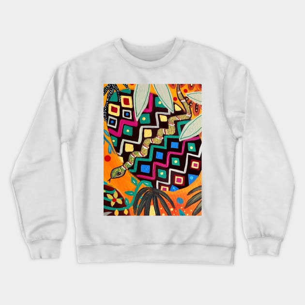 Snake Egg Crewneck Sweatshirt by MagaliModoux